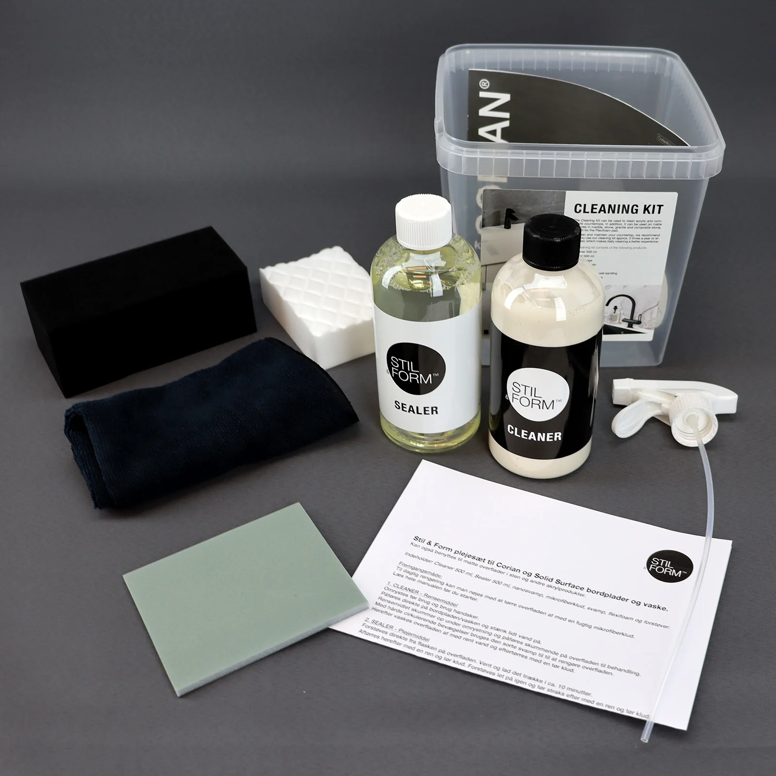 استفاده از محلولهای مناسب برای تمیزکردن